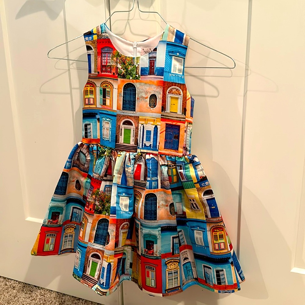 Halabaloo Girls Windows & Doors Dress Size 5